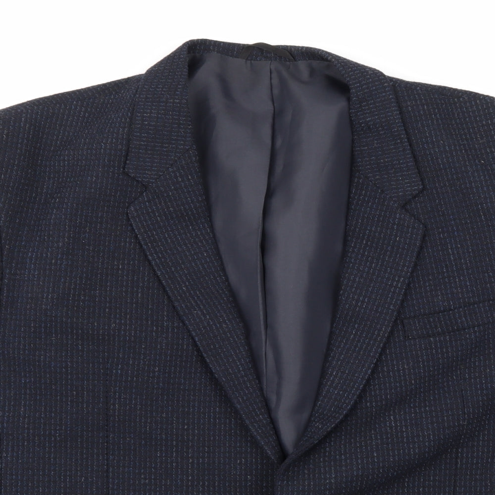 Nico Mens Blue   Jacket Suit Jacket Size 44