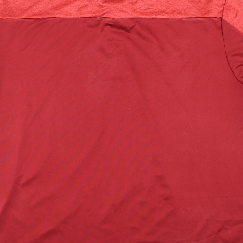 PGA TOUR Mens Red   Basic Polo Size 2XL