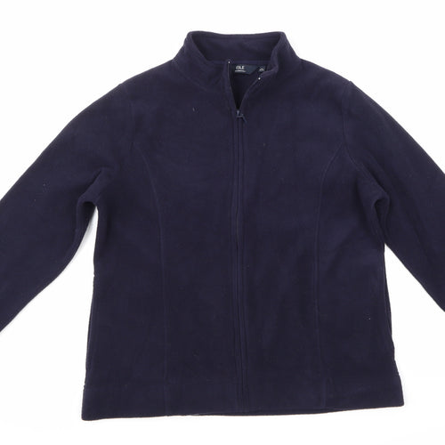 Marks and Spencer Womens Blue  Fleece Jacket  Size M