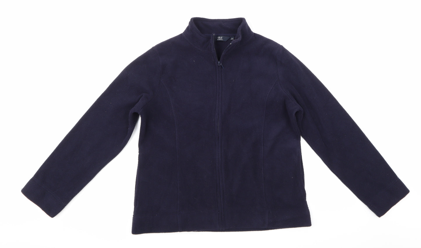 Marks and Spencer Womens Blue  Fleece Jacket  Size M