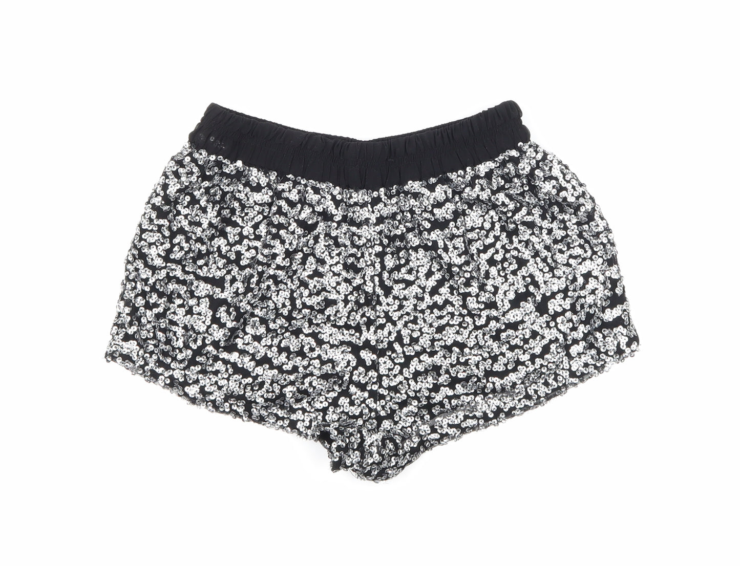 Zara Womens Black   Hot Pants Shorts Size S