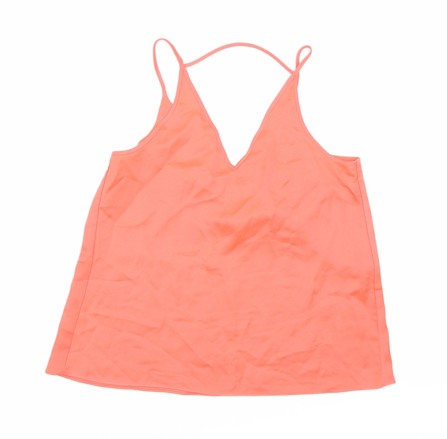 River Island Womens Pink   Basic Tank Size 12