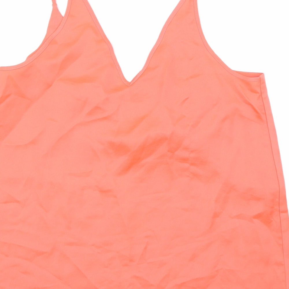 River Island Womens Pink   Basic Tank Size 12