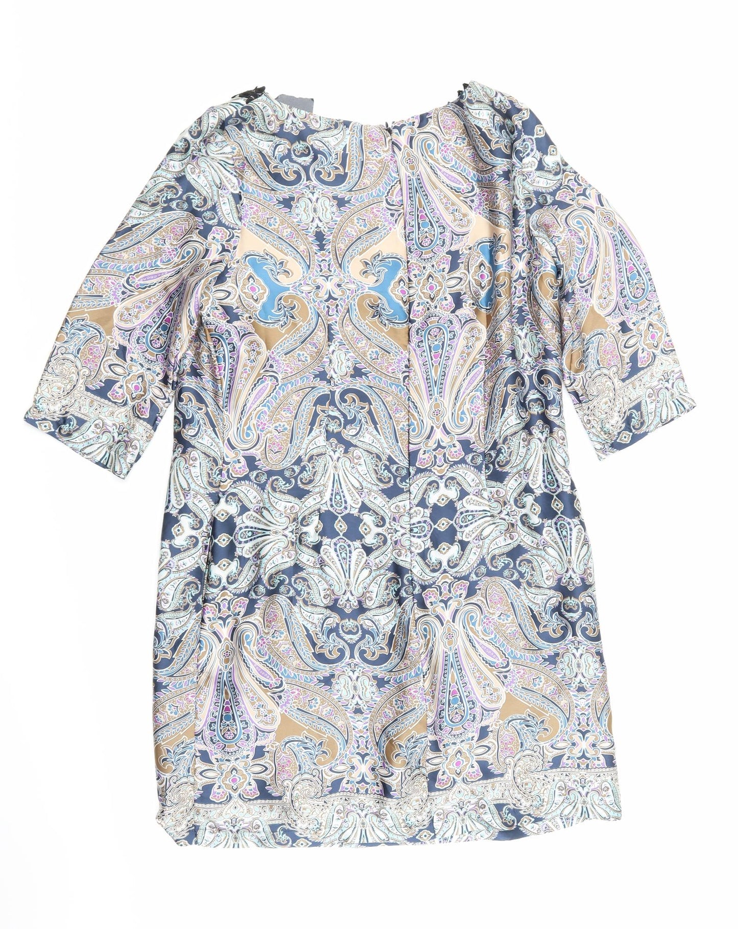 Per Una Womens Blue Paisley  A-Line  Size 14