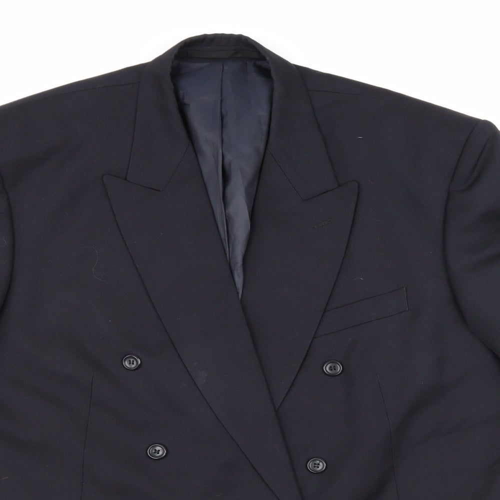 Burton Mens Blue   Jacket Suit Jacket Size 48