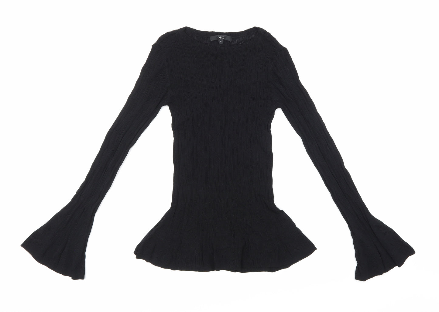 NEXT Womens Black   Basic Blouse Size 12