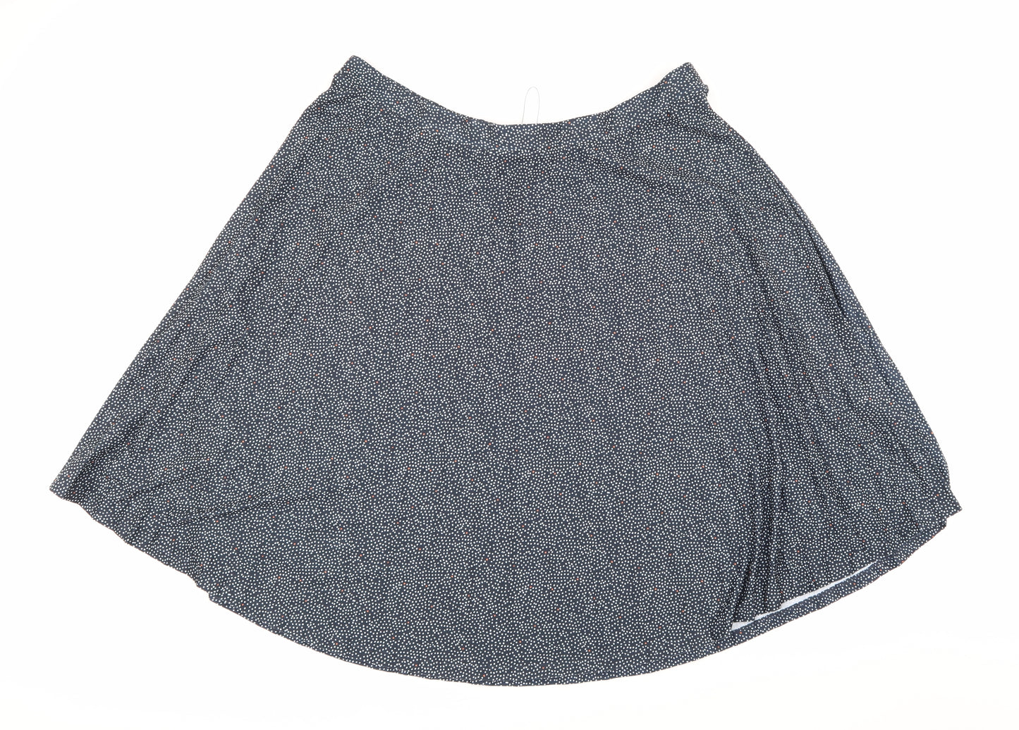 Marks and Spencer Womens Blue Polka Dot  A-Line Skirt Size 22