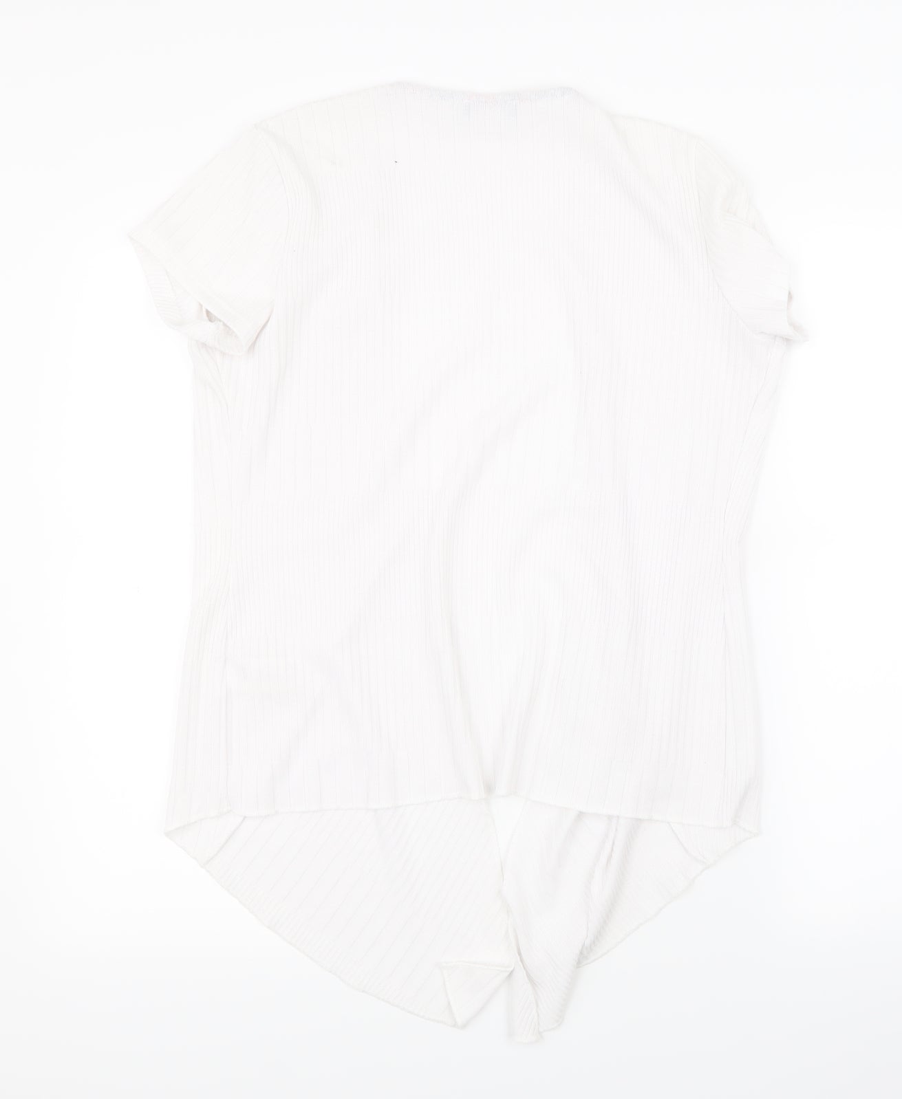 Per Una Womens White  Knit Cardigan Jumper Size 14