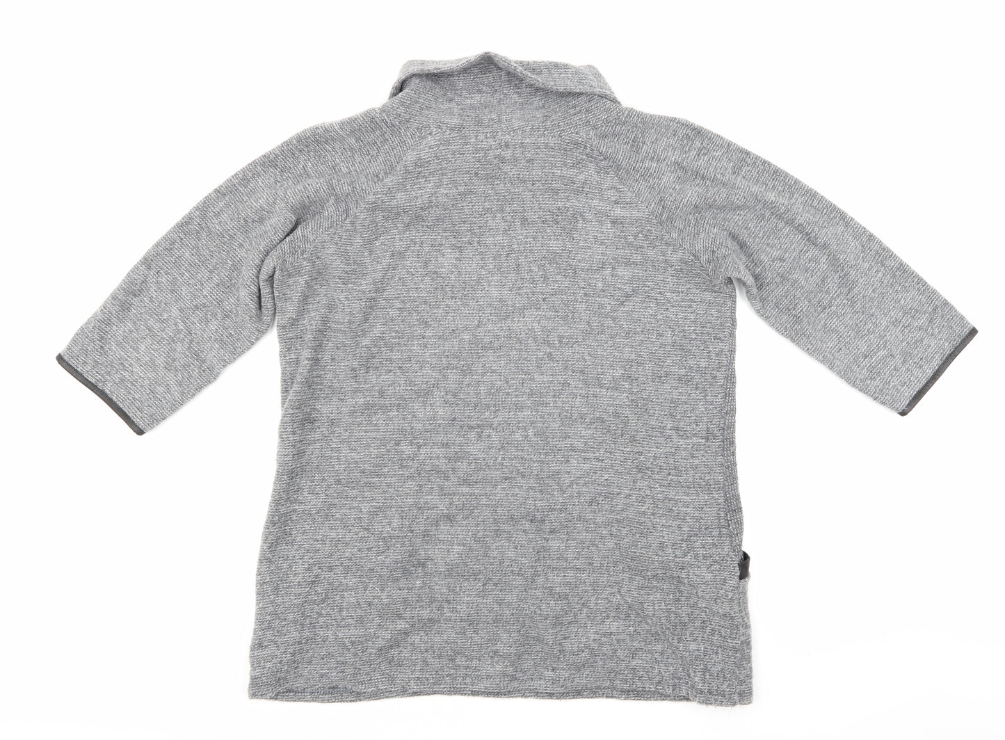 Luca Vanucci Womens Grey  Knit Pullover Jumper Size XL