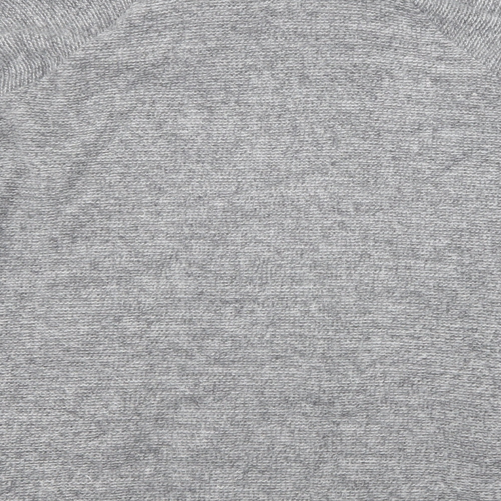 Luca Vanucci Womens Grey  Knit Pullover Jumper Size XL