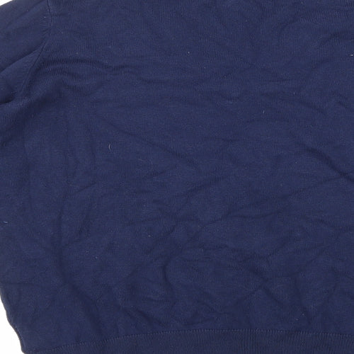 Plum Tree Womens Blue  Knit Pullover Jumper Size 14