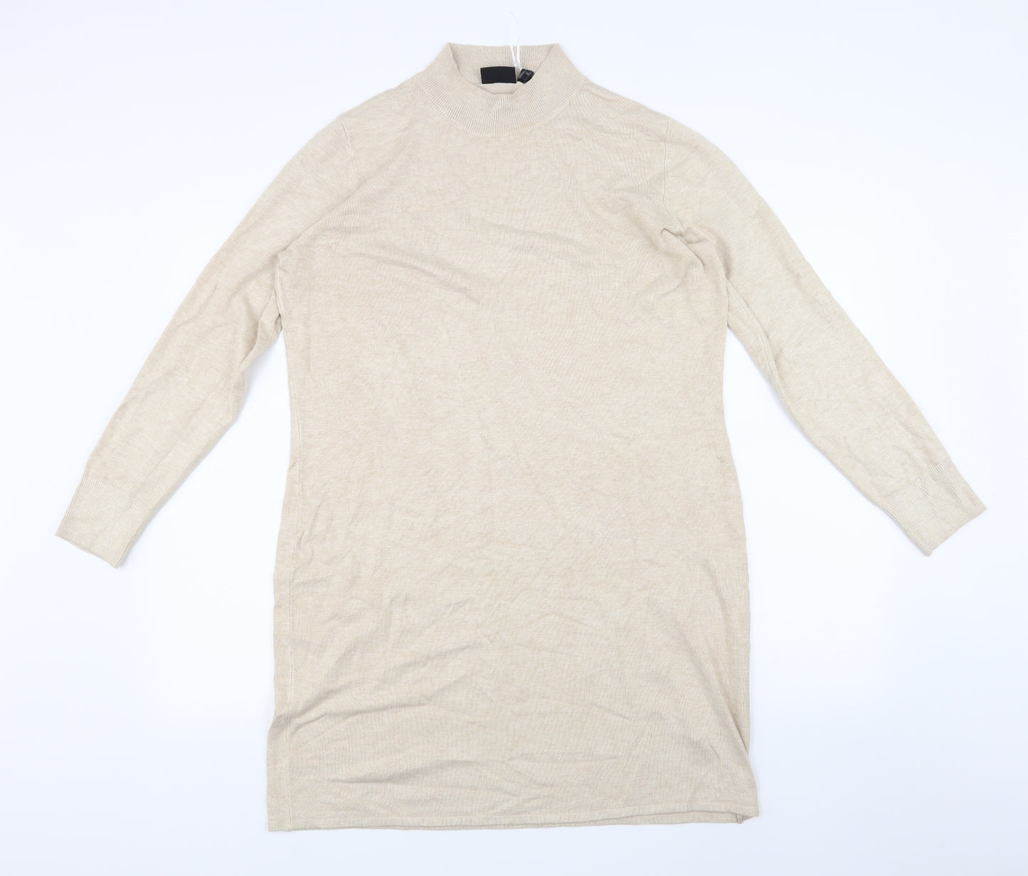 ESMARA Womens Beige  Knit Jumper Dress  Size 18