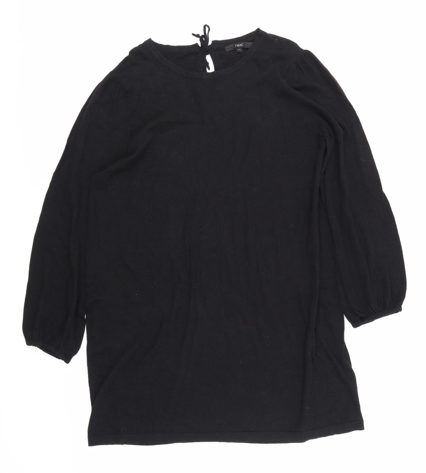 NEXT Womens Black  Knit Jumper Dress  Size 20