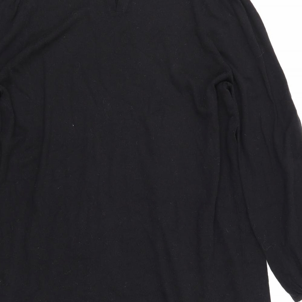 NEXT Womens Black  Knit Jumper Dress  Size 20