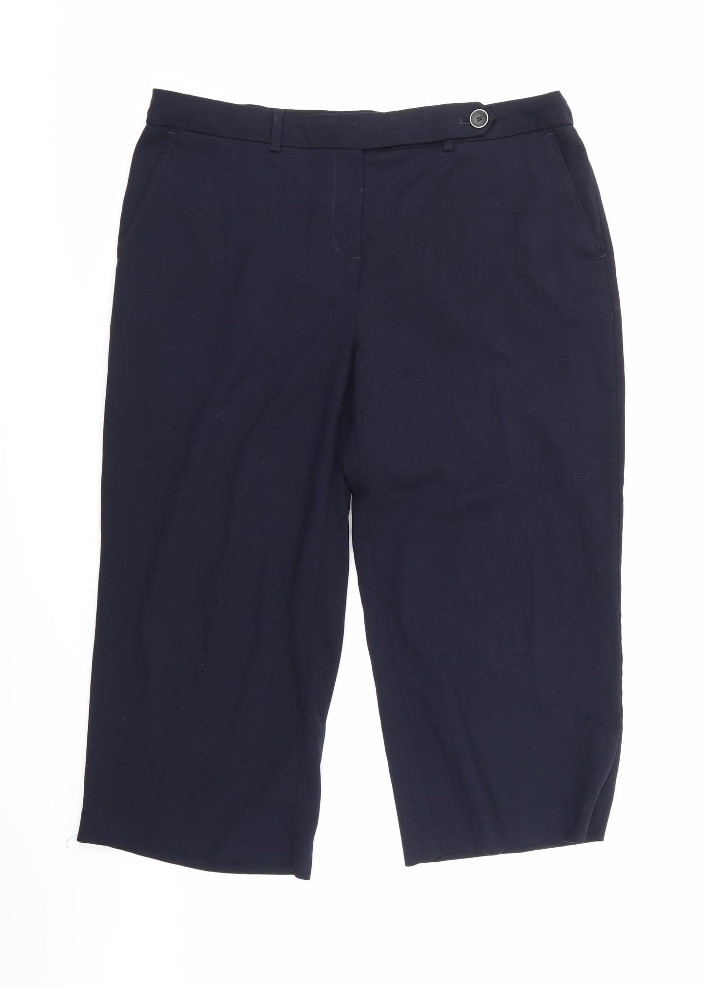 NEXT Womens Blue   Trousers  Size 16 L21 in