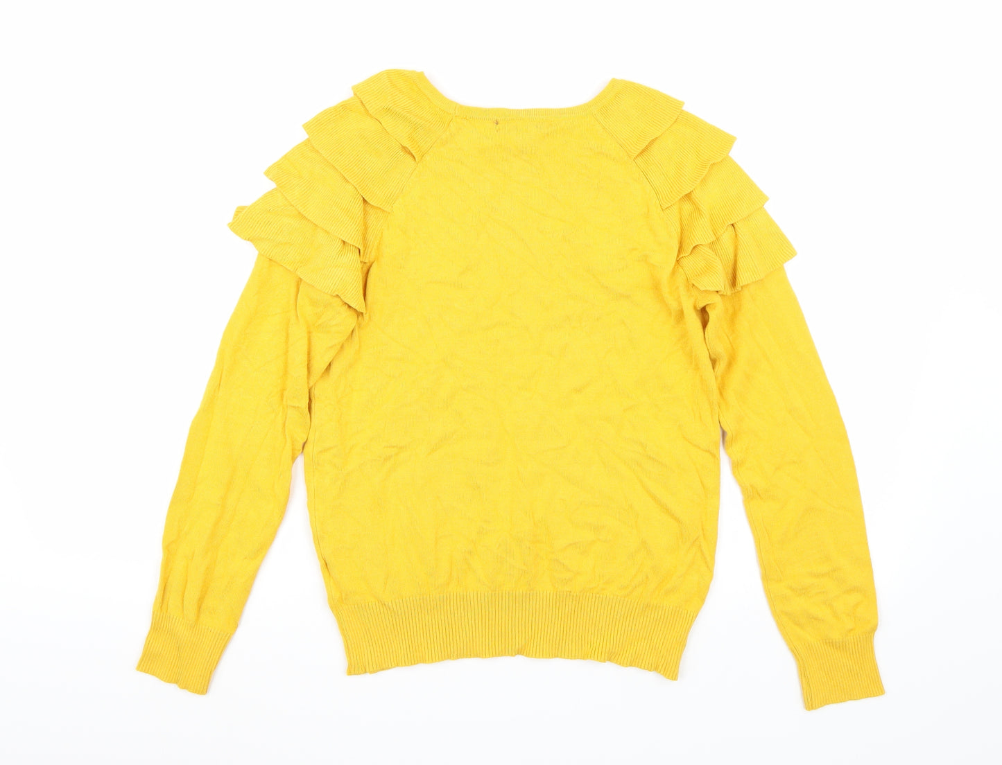 Primark Womens Yellow   Pullover Jumper Size 8