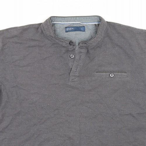 Easy Womens Grey   Basic T-Shirt Size L