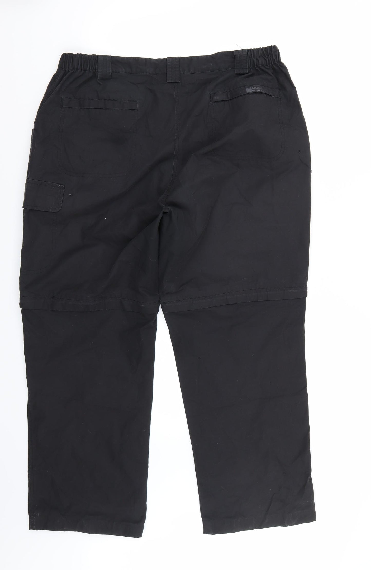 Mountain Warehouse Womens Black   Cargo Trousers Size 16 L29 in