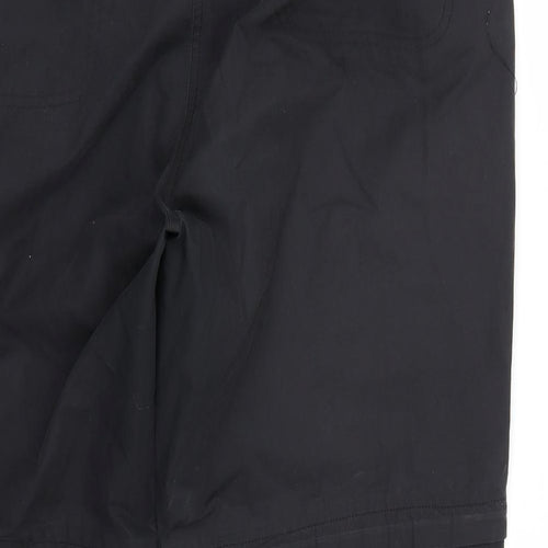 Mountain Warehouse Womens Black   Cargo Trousers Size 16 L29 in
