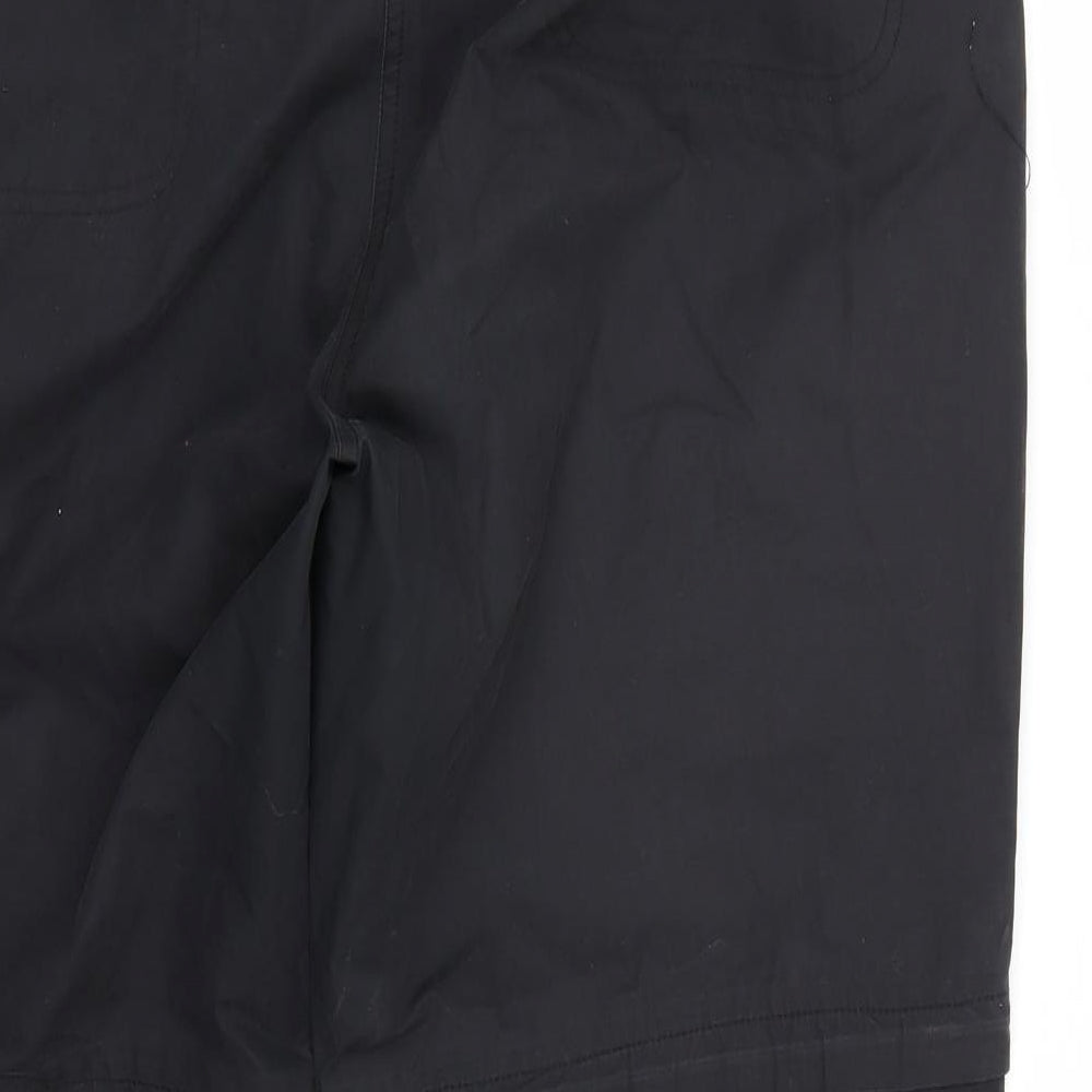 Mountain Warehouse Womens Black   Cargo Trousers Size 16 L29 in