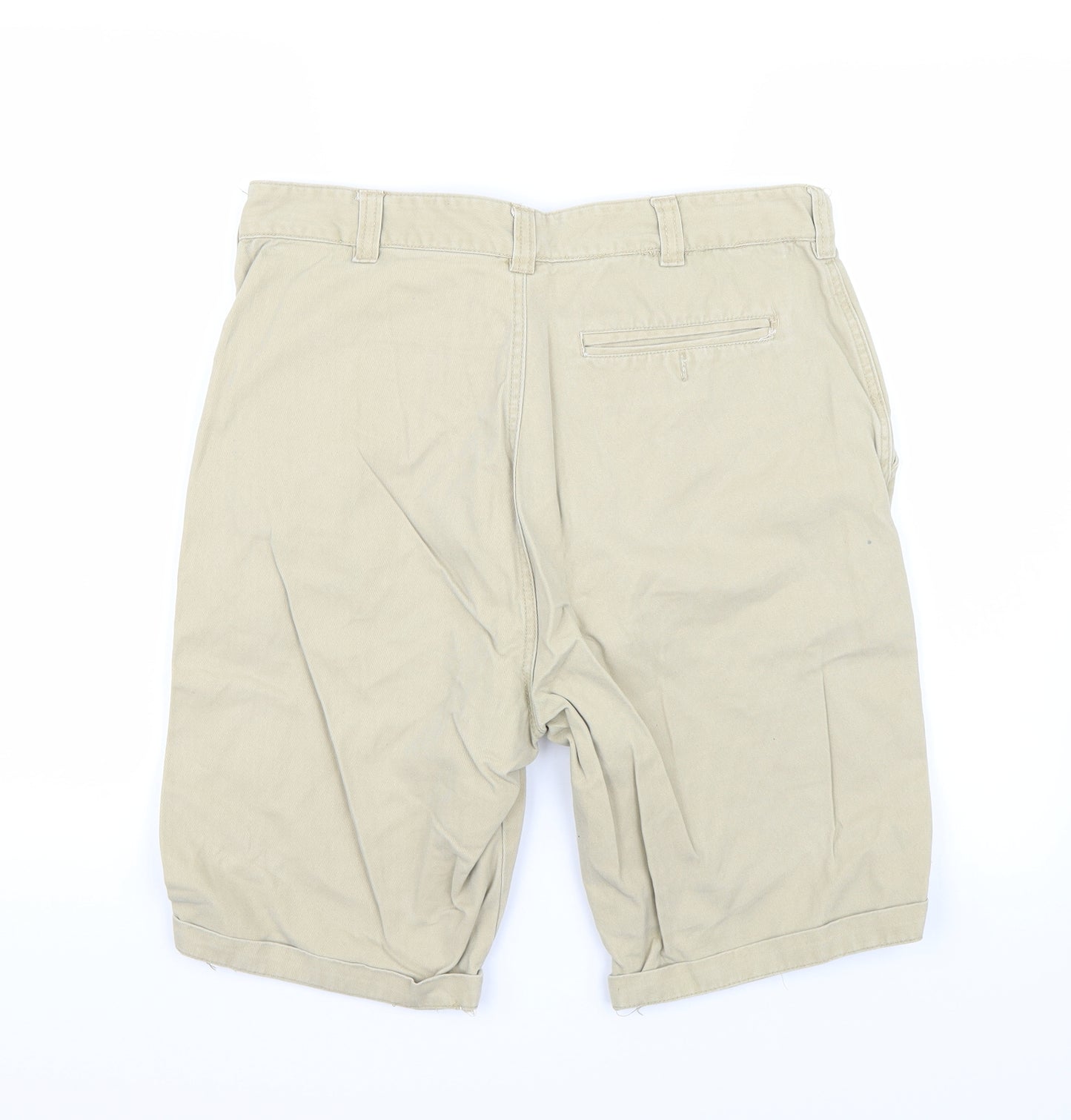 Cedar Wood State Womens Beige   Chino Shorts Size 36