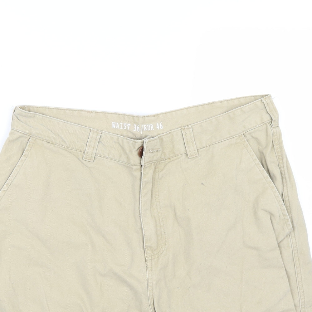 Cedar Wood State Womens Beige   Chino Shorts Size 36