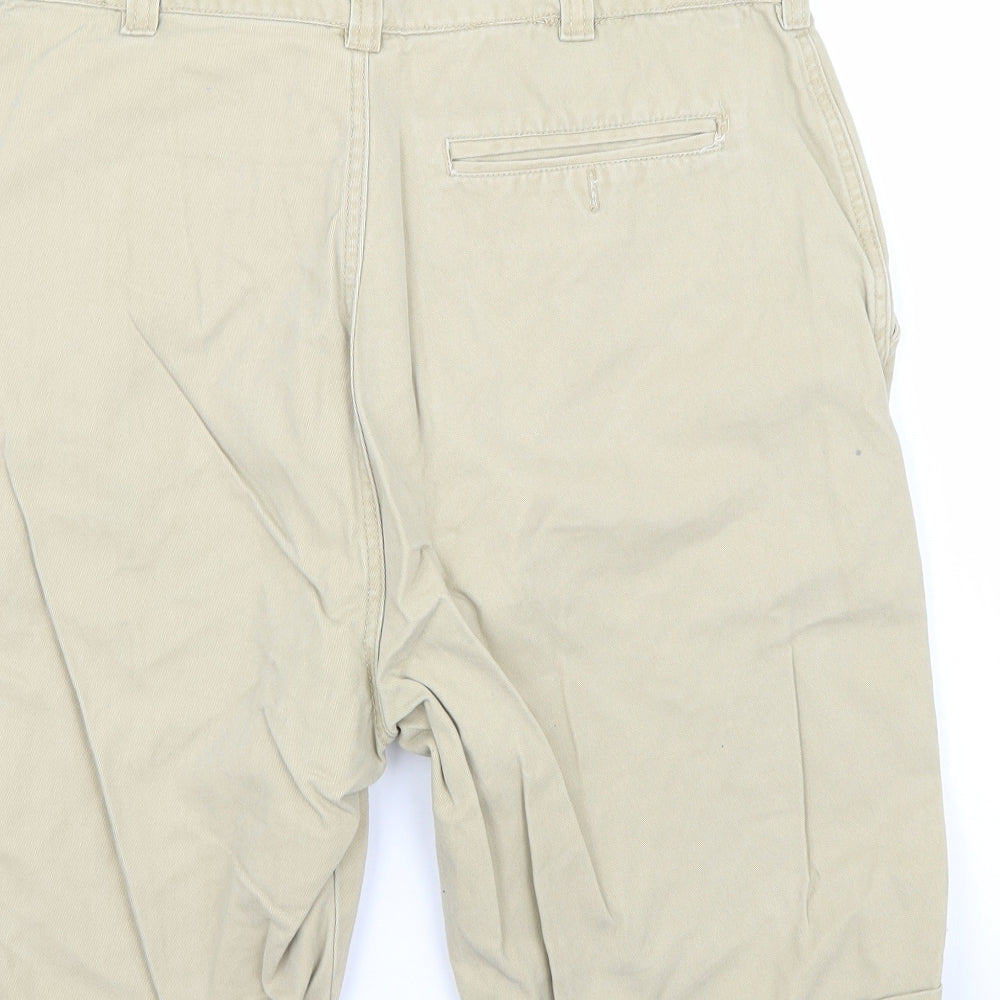 Cedar Wood State Womens Beige   Chino Shorts Size 36