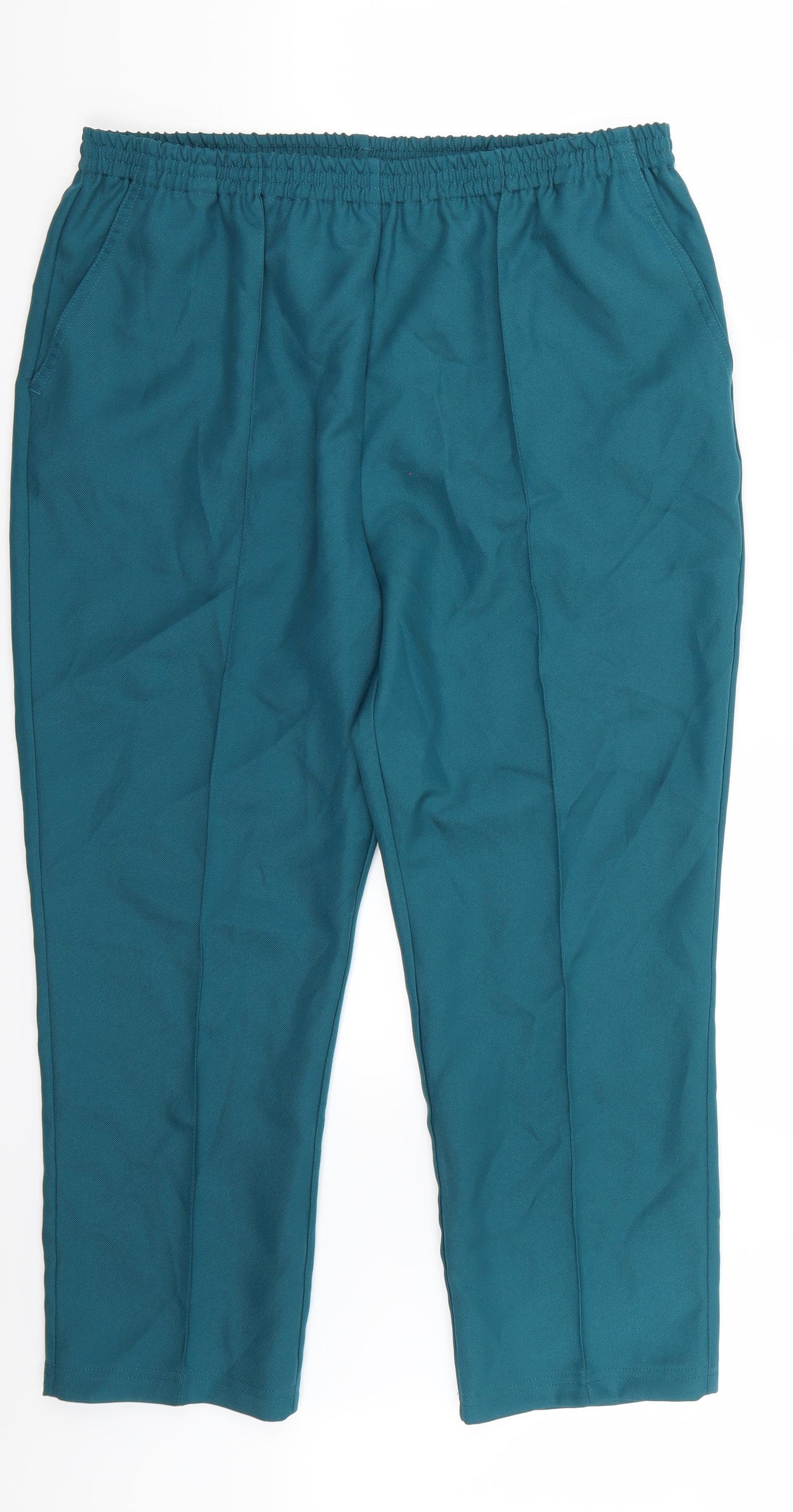 Damart Womens Blue   Trousers  Size 18 L27 in