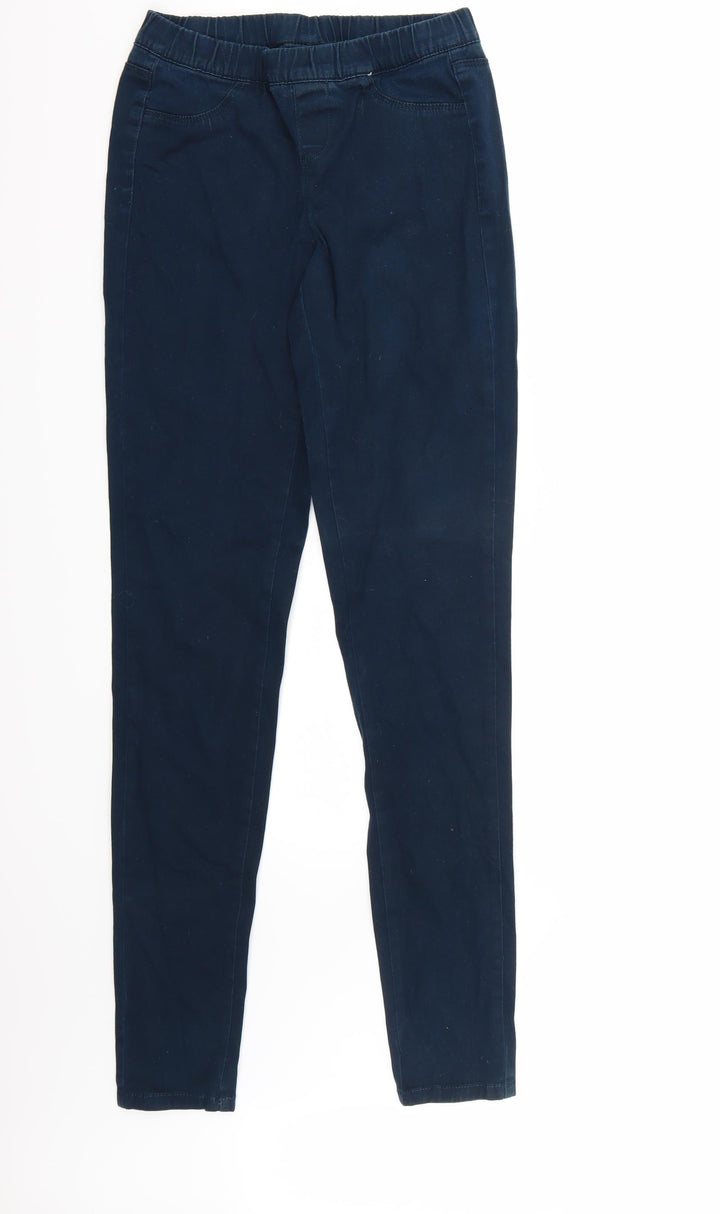 Denim & Co. Womens Blue Skinny Jeans Size 6 L31 in
