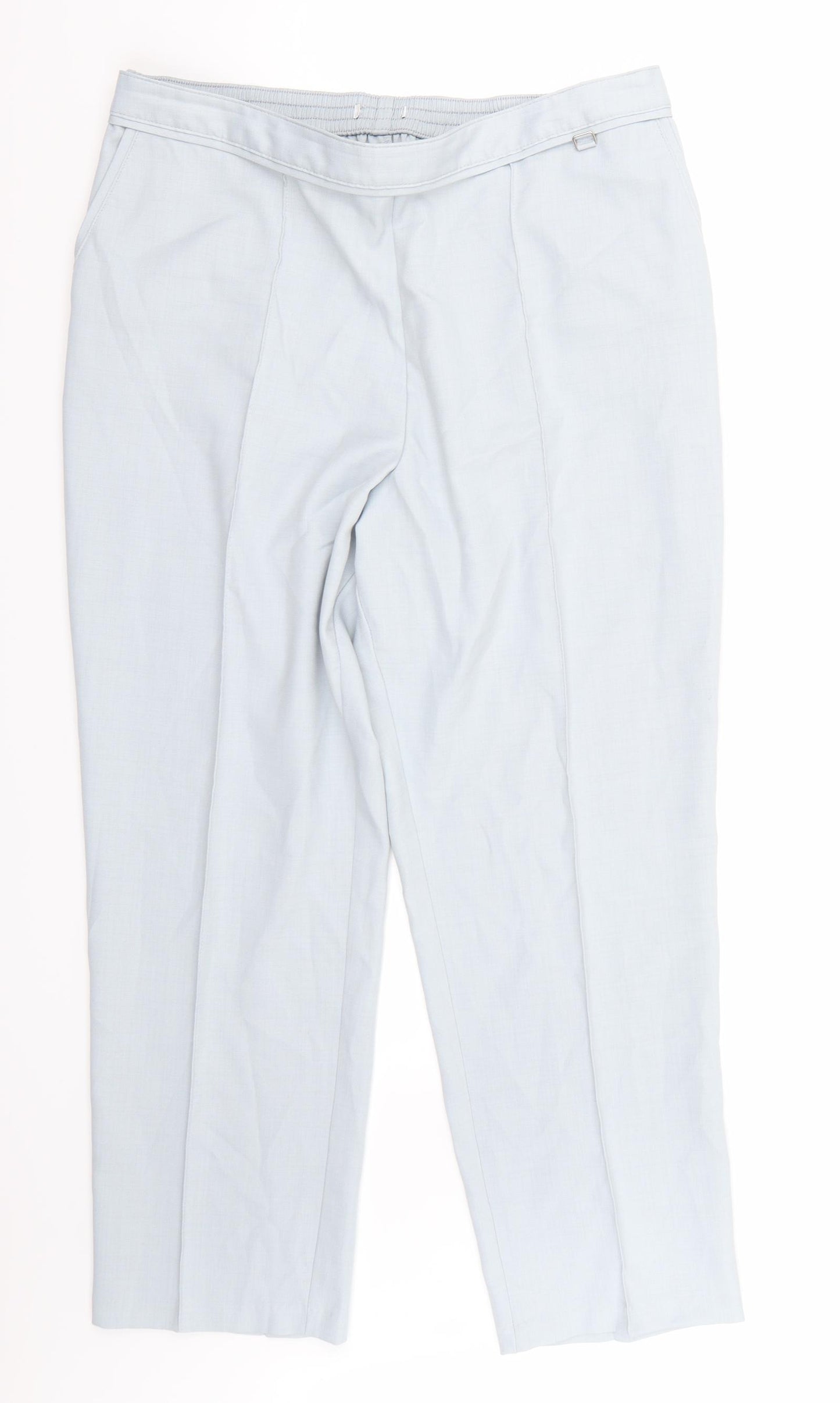 Marks and Spencer Womens Blue   Trousers  Size 16 L26 in