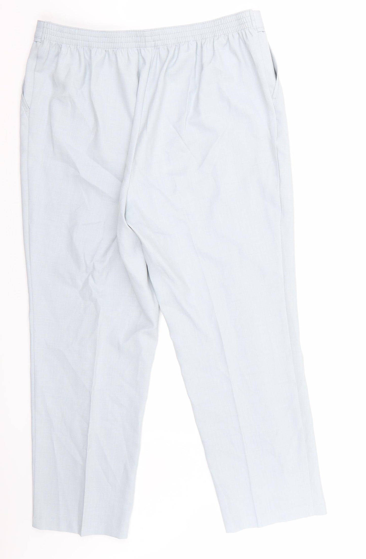 Marks and Spencer Womens Blue   Trousers  Size 16 L26 in