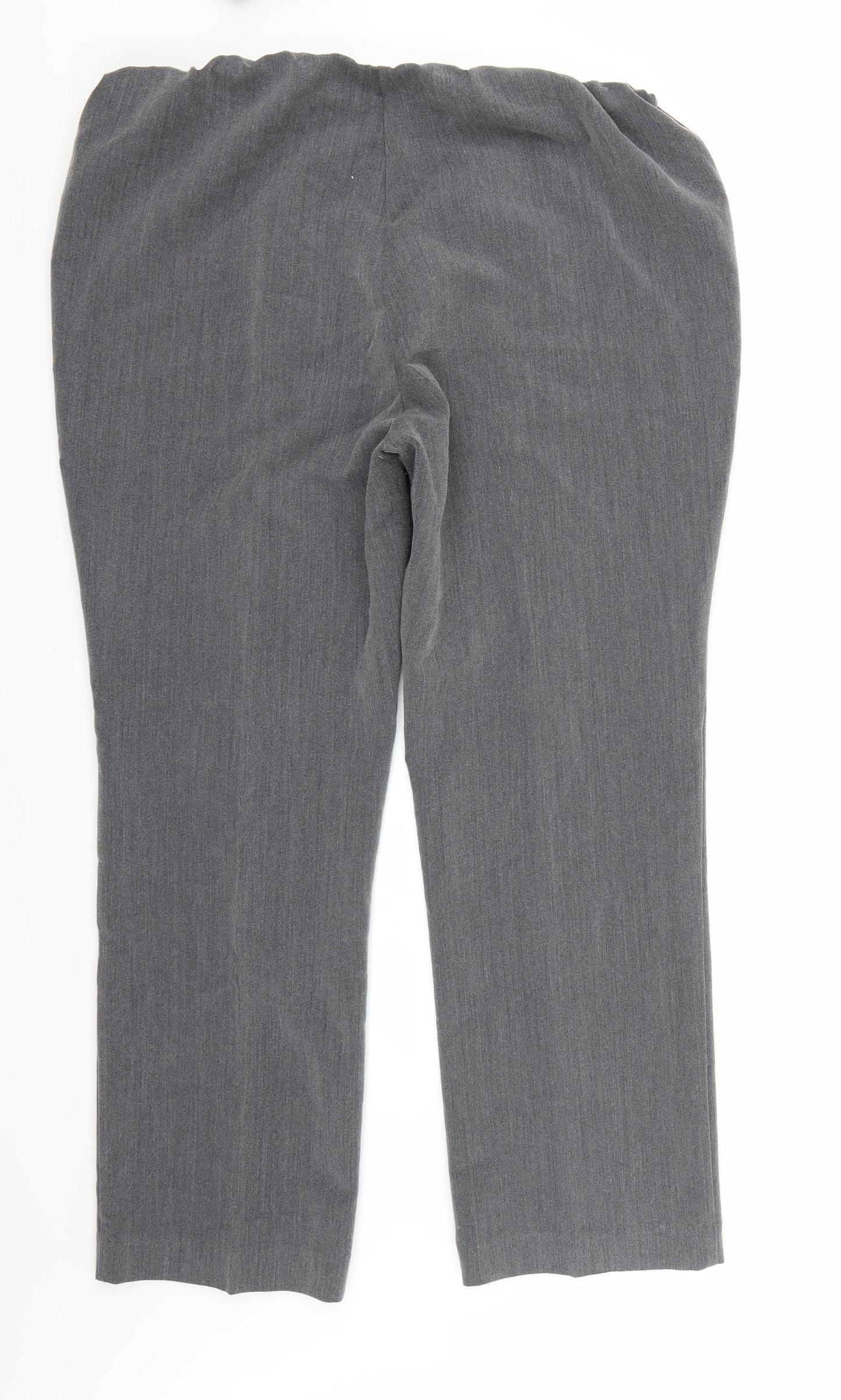 Bonmarché Womens Grey   Trousers  Size 16 L29 in