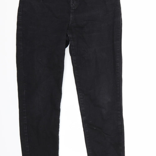 TU Womens Black   Straight Jeans Size 12 L28 in