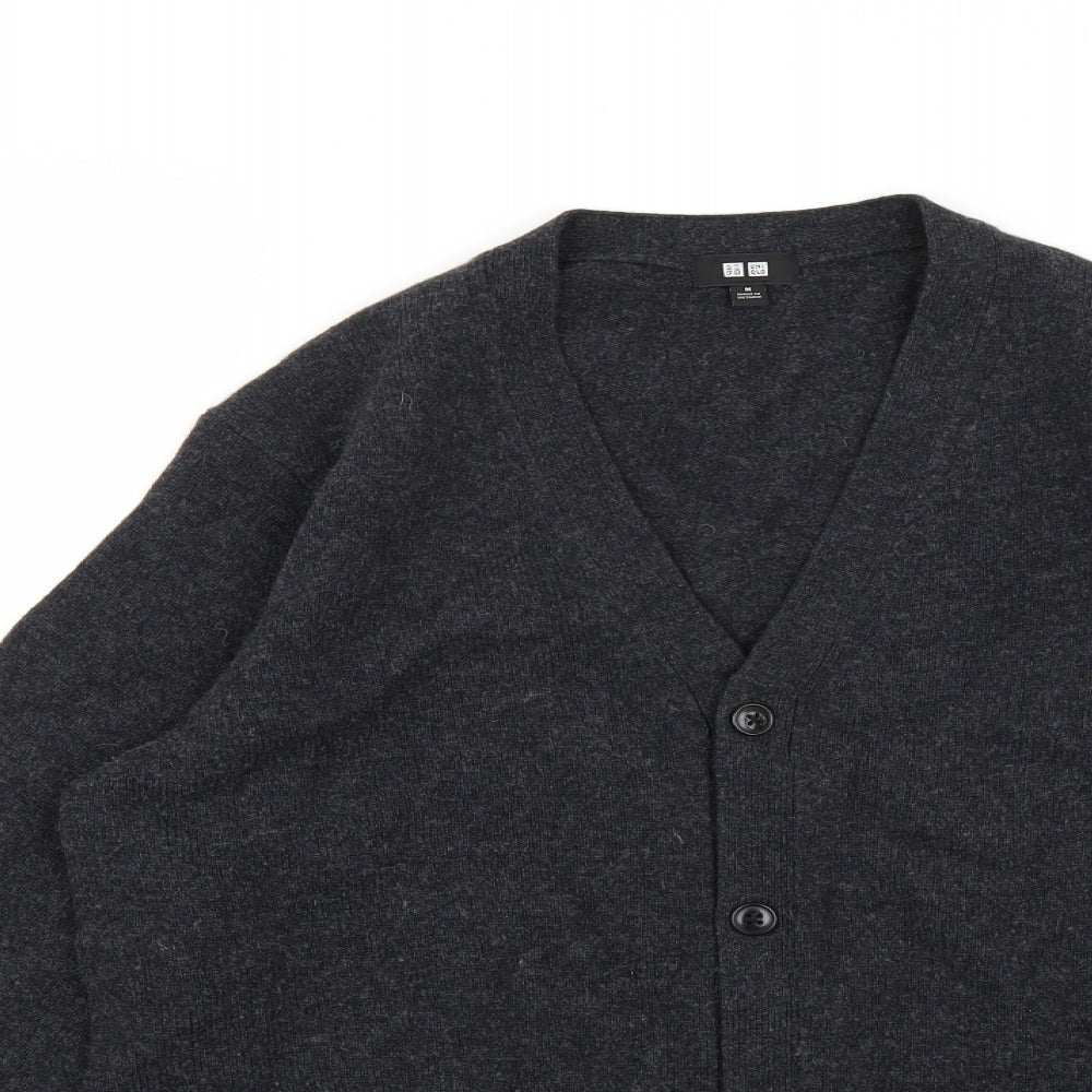 Uniqlo Womens Grey   Cardigan Jumper Size M