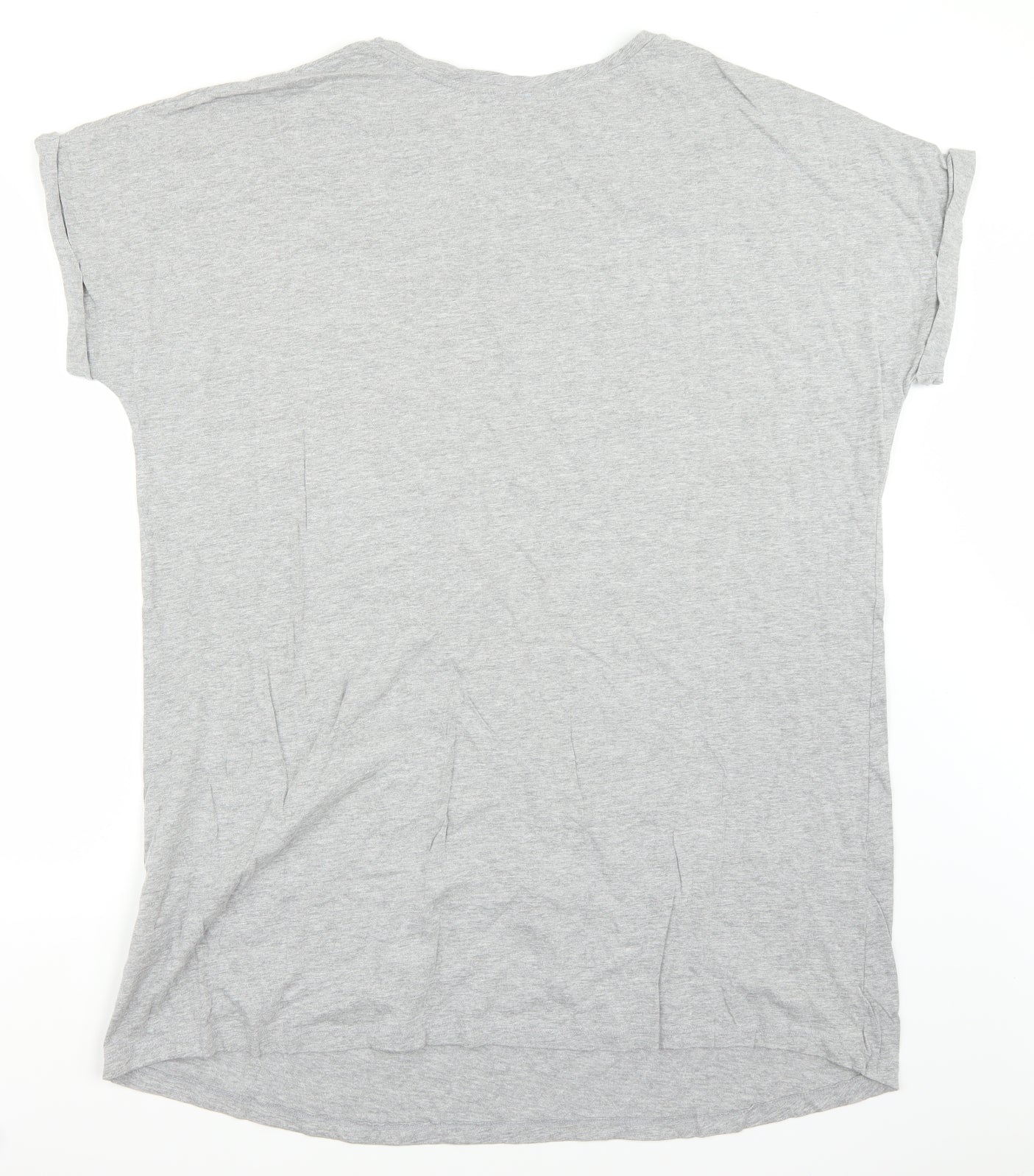 ASOS Womens Grey   Basic T-Shirt Size 6