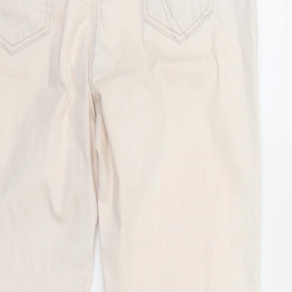 Per Una Womens White   Straight Jeans Size 14 L26 in