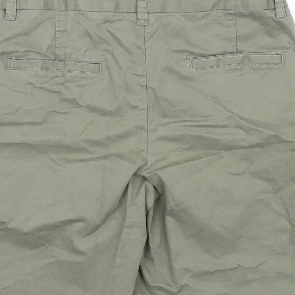 Papaya Womens Green   Chino Shorts Size 12