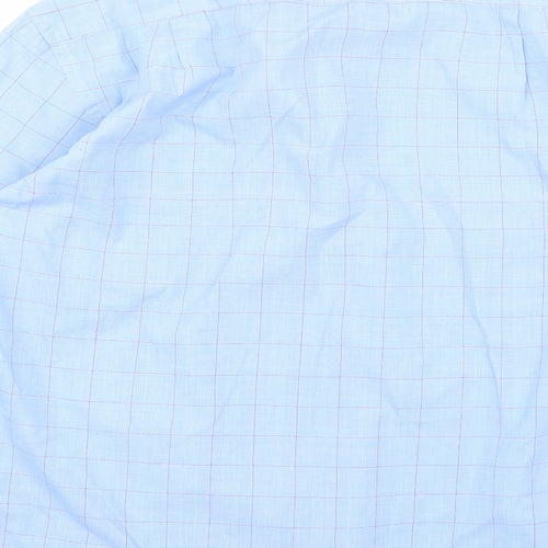 Greenwoods Mens Blue    Button-Up Size 15