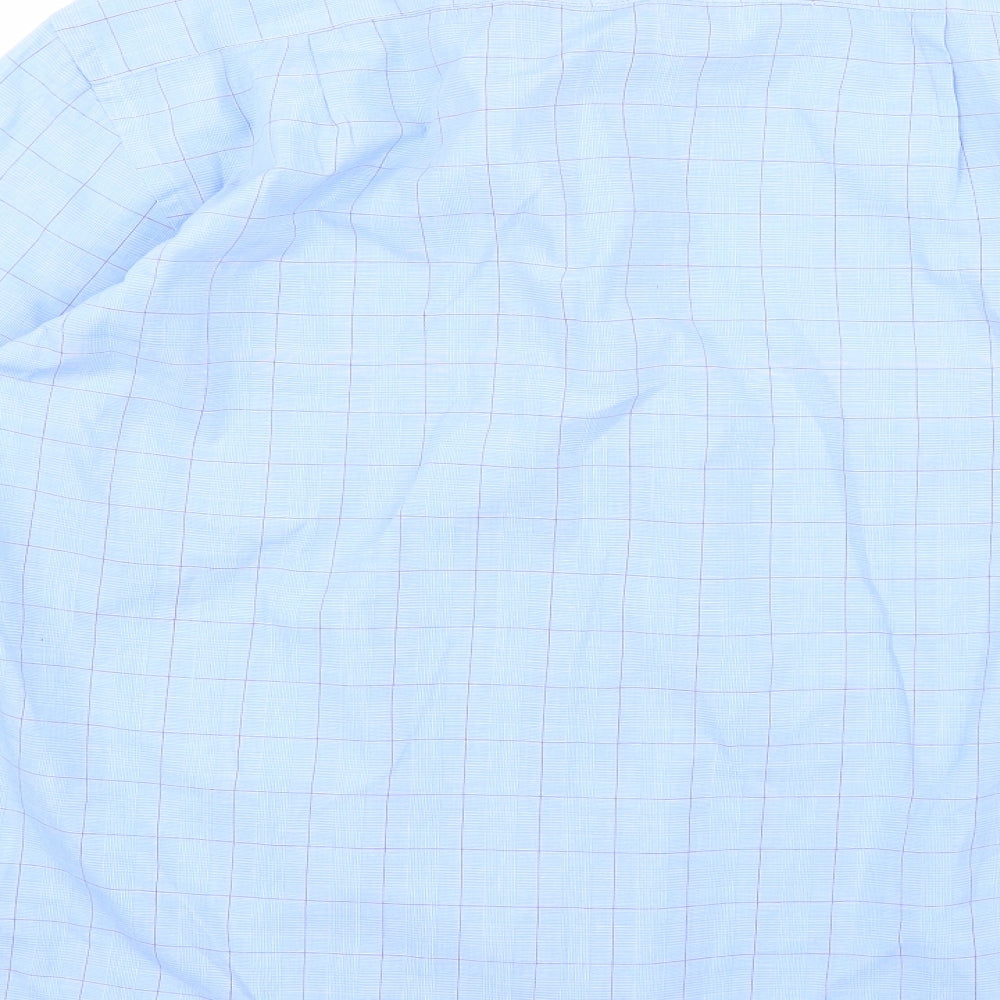 Greenwoods Mens Blue    Button-Up Size 15