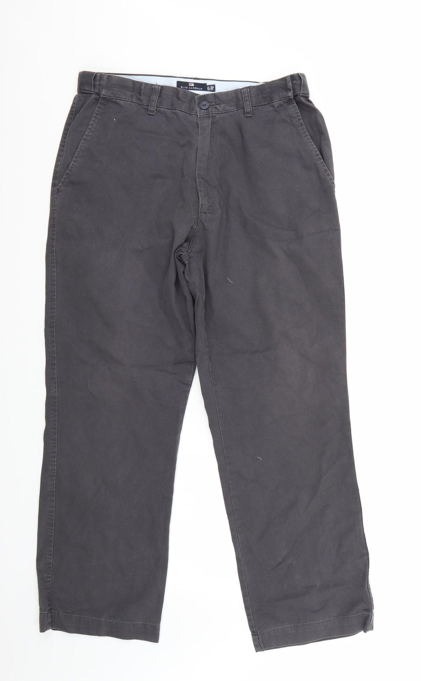 Marks and Spencer Mens Grey   Straight Jeans Size 32 L29 in