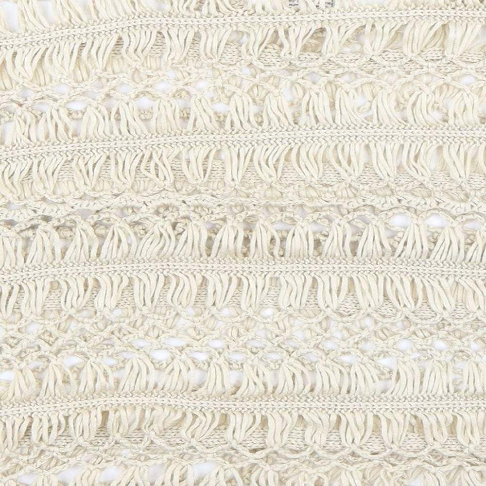 Sans Souci Womens Beige   Pullover Jumper Size M