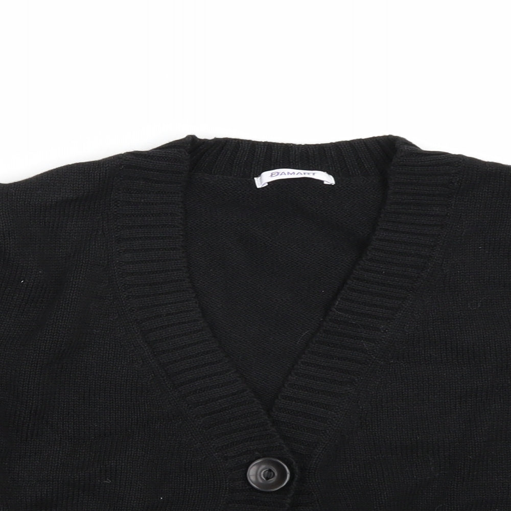 Damart Womens Black   Pullover Jumper Size 12