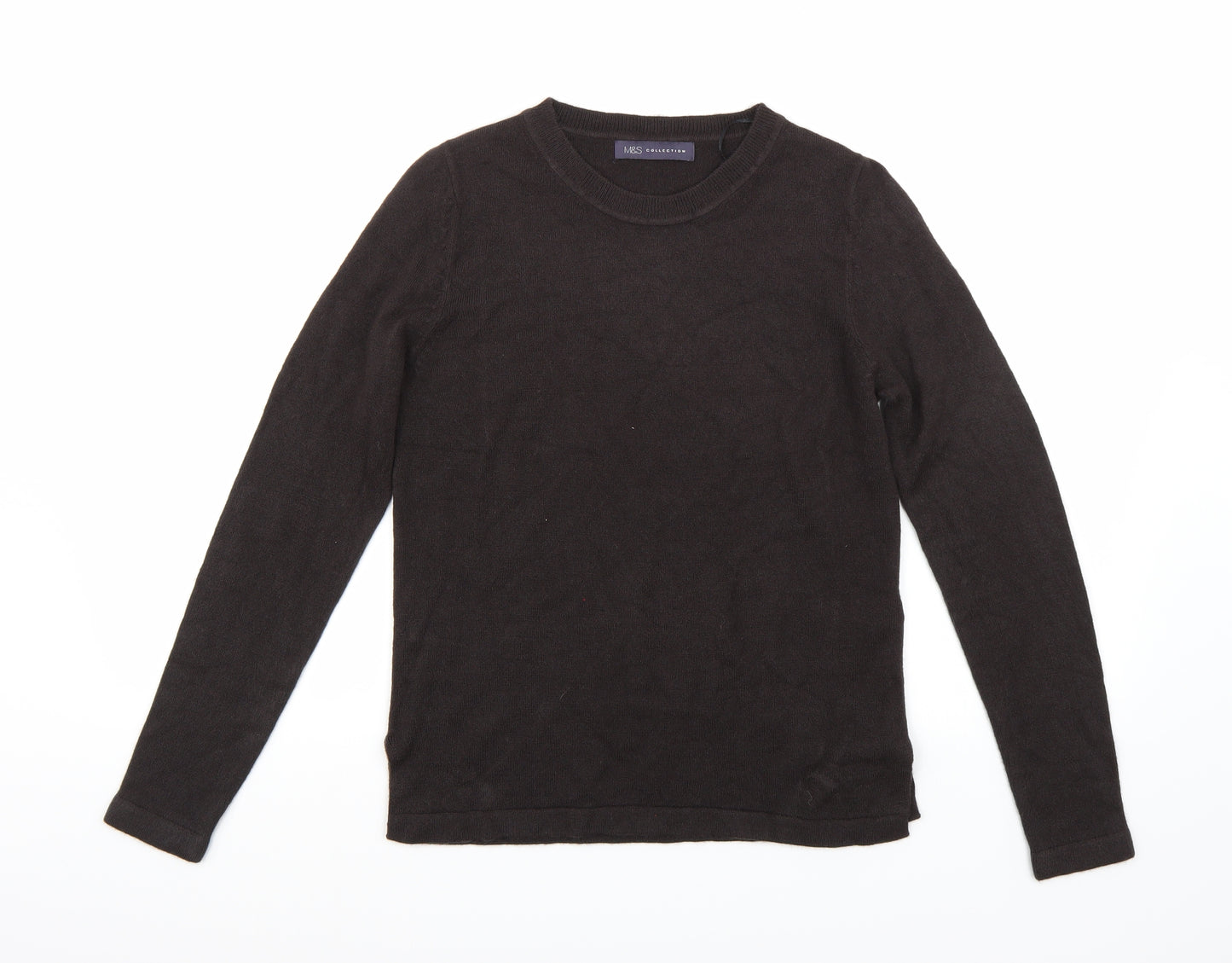 Marks and Spencer Womens Black   Pullover Jumper Size 12