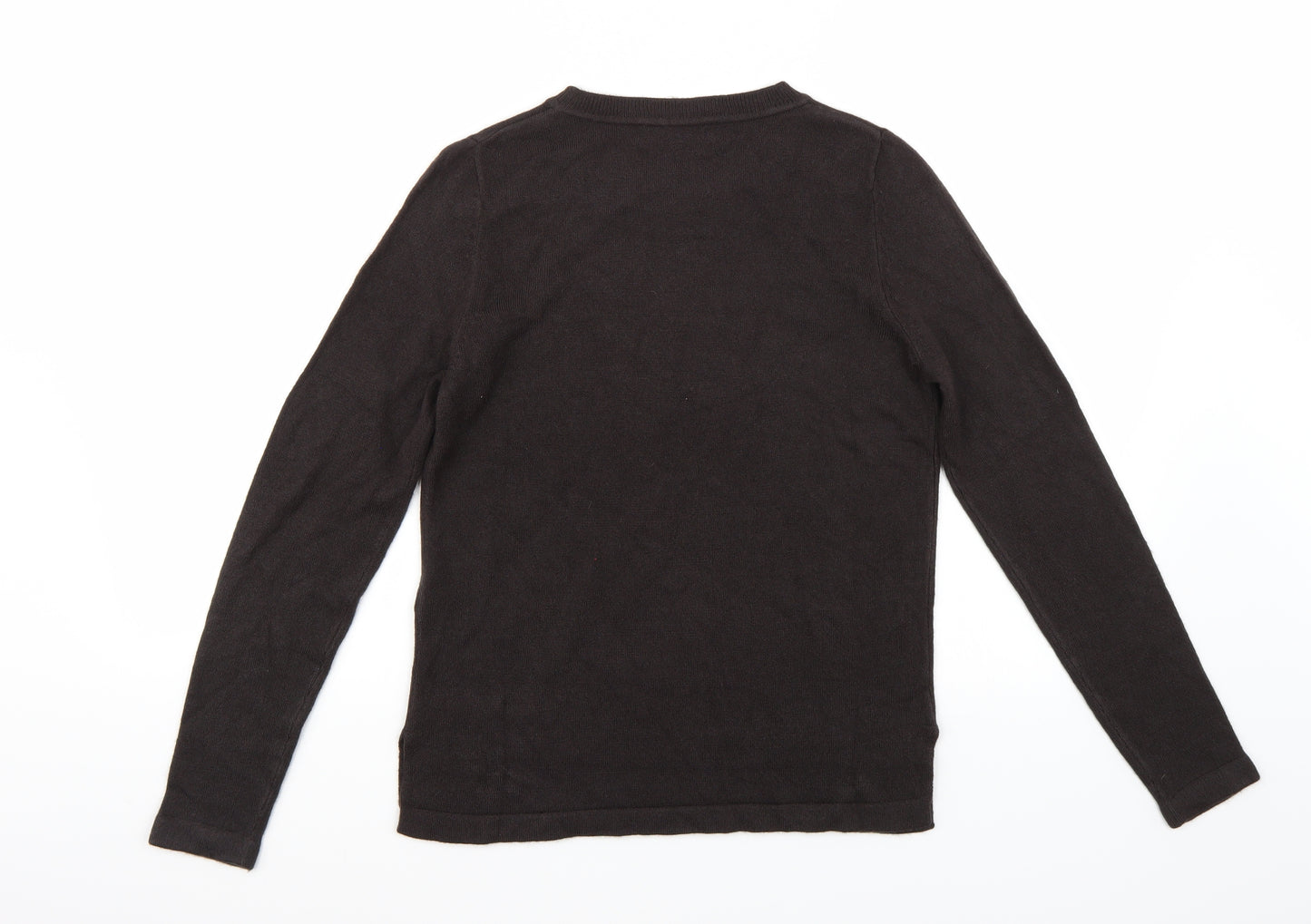 Marks and Spencer Womens Black   Pullover Jumper Size 12