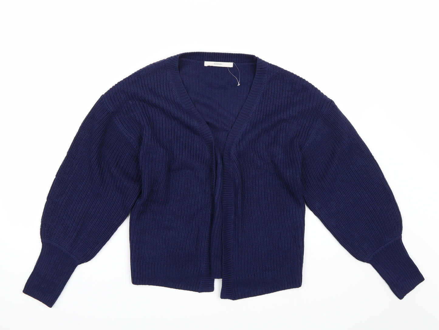 George Womens Blue   Cardigan Jumper Size 8