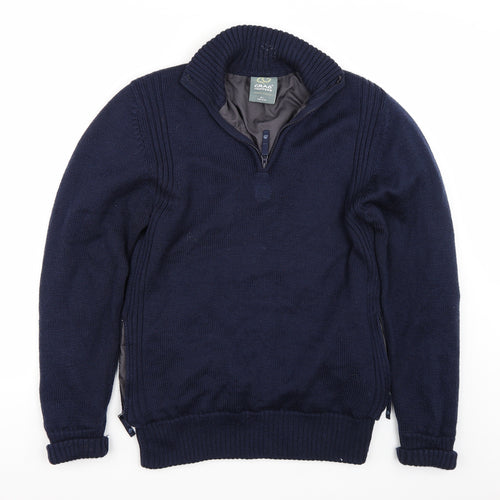 Crag Hoopers Mens Blue   Pullover Jumper Size L