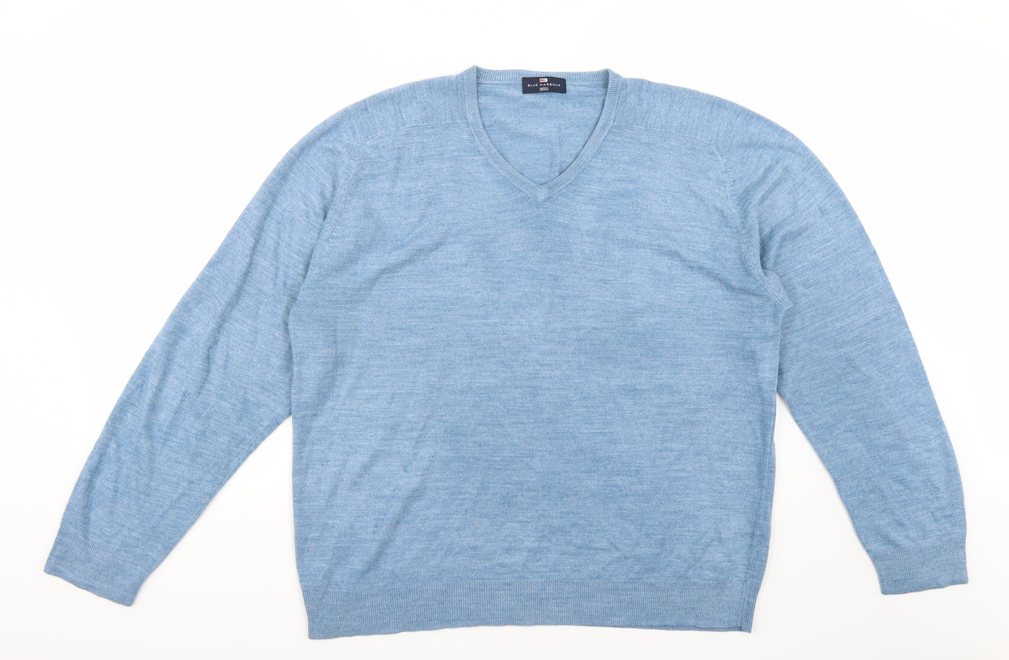 Marks and Spencer Mens Blue   Pullover Jumper Size XL
