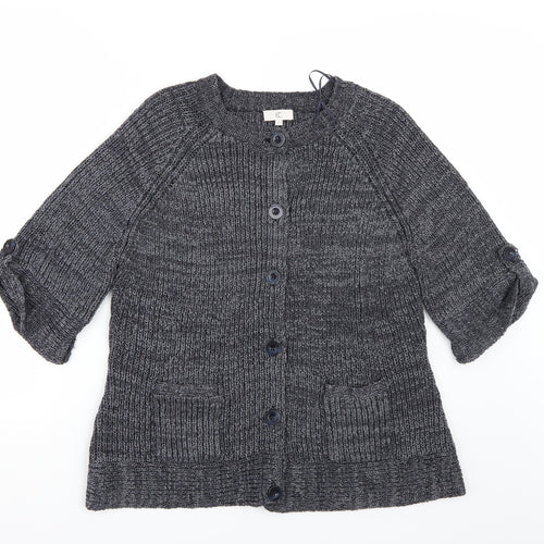 CC Womens Blue   Cardigan Jumper Size XL