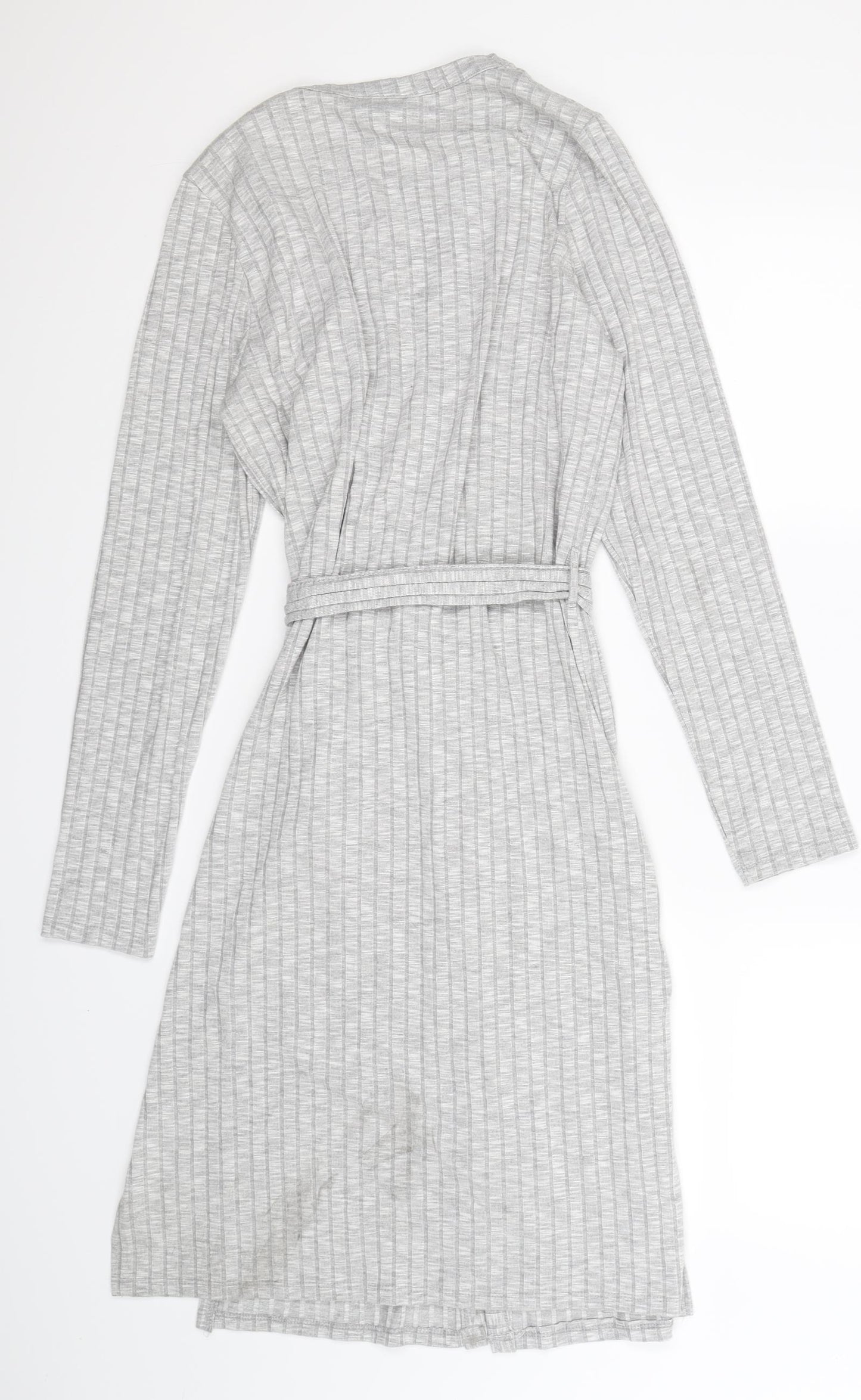 Primark Womens Grey  Knit Cardigan Jumper Size 12