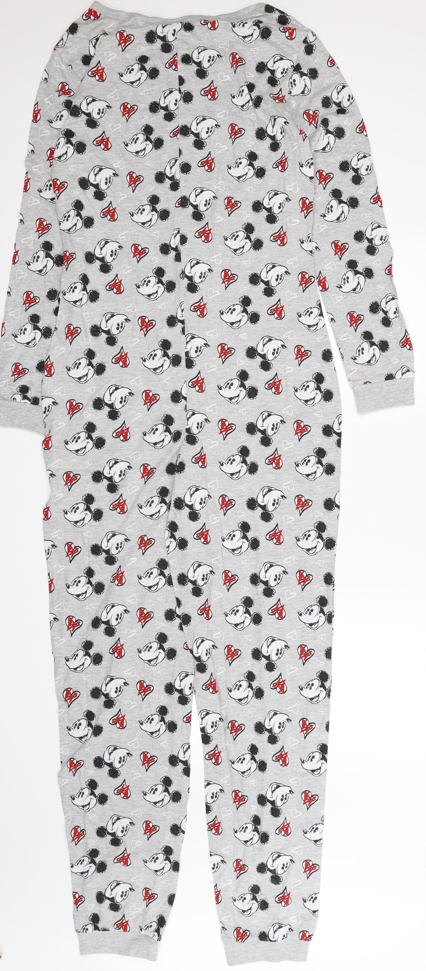 Disney Womens Grey   Cami One Piece Size 12  - Mickey Mouse